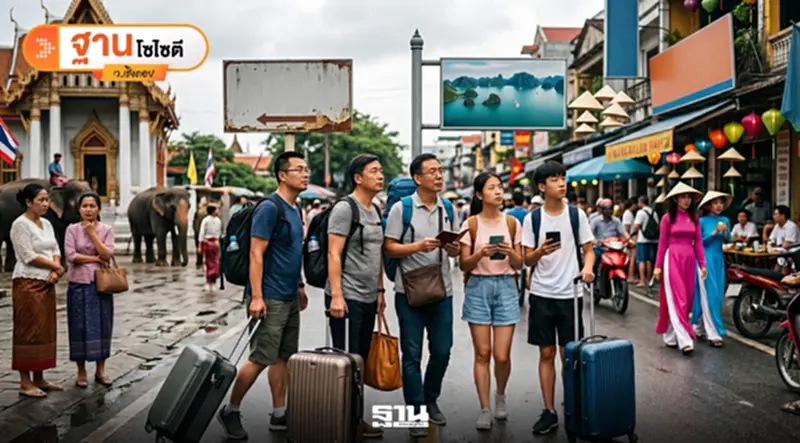 สัญญาณอันตราย นักท่องเที่ยวจีนหนีไทย เวียดนามหายใจรดต้นคอ สัญญาณอันตราย นักท่องเที่ยวจีนหนีไทย เวียดนามหายใจรดต้นคอ
