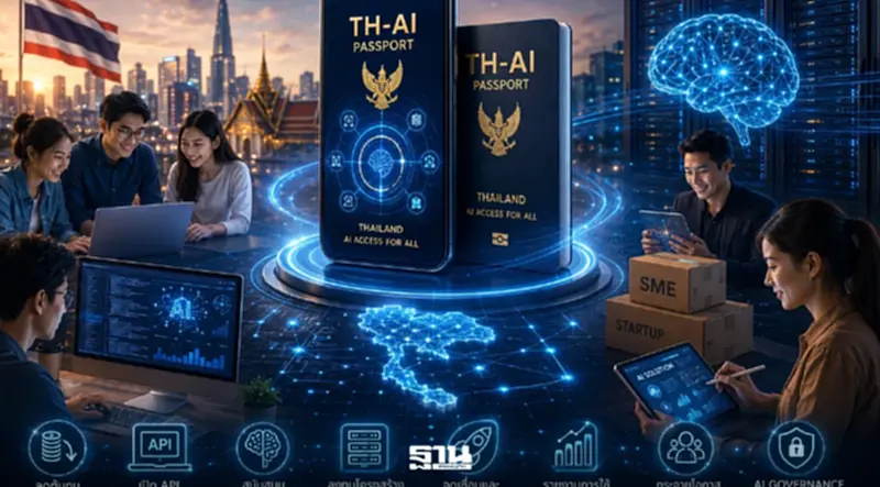 เอกชนชง 8 ข้อปรับ TH-AI Passport หวังสร้าง AI Ecosystem ไม่ใช่แค่แจกใช้ฟรี เอกชนชง 8 ข้อปรับ TH-AI Passport หวังสร้าง AI Ecosystem ไม่ใช่แค่แจกใช้ฟรี