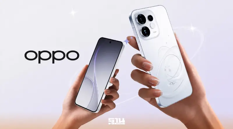 OPPO Reno16 5G  สมาร์ทโฟนสายคอนเท้นต์ กล้อง 50MP 3 ตัว ราคาไม่ถึง 2 หมื่น