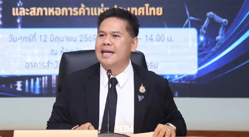หอการค้าฯ ถกกระทรวงอุตฯ ชงปลดล็อก SMEs ดันหุ่นยนต์-AI ยกระดับแข่งขันไทย หอการค้าฯ ถกกระทรวงอุตฯ ชงปลดล็อก SMEs ดันหุ่นยนต์-AI ยกระดับแข่งขันไทย