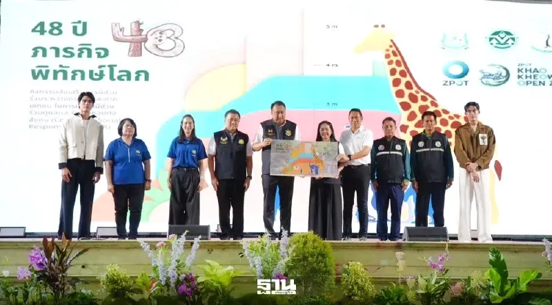รมว.ทส. เปิด CSR ชูผลงานกองทุนสิ่งแวดล้อม ฉลอง 48 ปี สวนสัตว์เปิดเขาเขียว รมว.ทส. เปิด CSR ชูผลงานกองทุนสิ่งแวดล้อม ฉลอง 48 ปี สวนสัตว์เปิดเขาเขียว