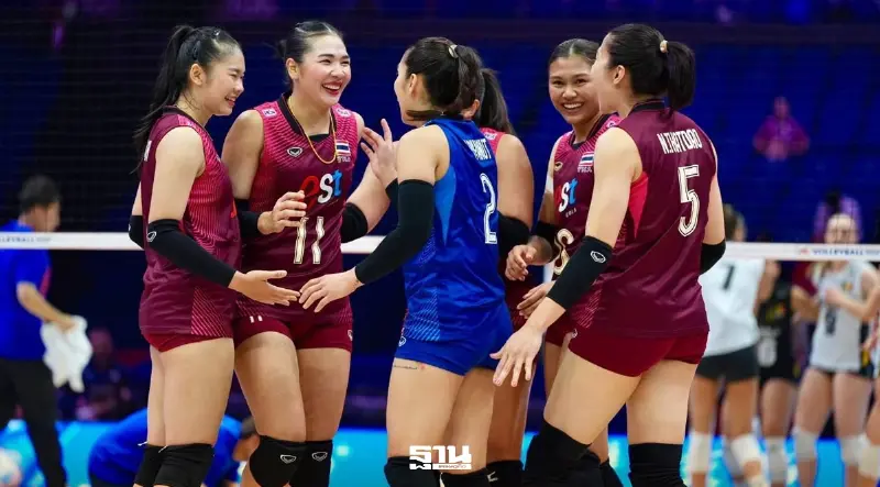 ลิงค์ดูถ่ายทอดสด LIVE ' วอลเลย์บอลหญิงไทย vs เช็ก' VNL 2026 วันนี้ 7 มิ.ย.69