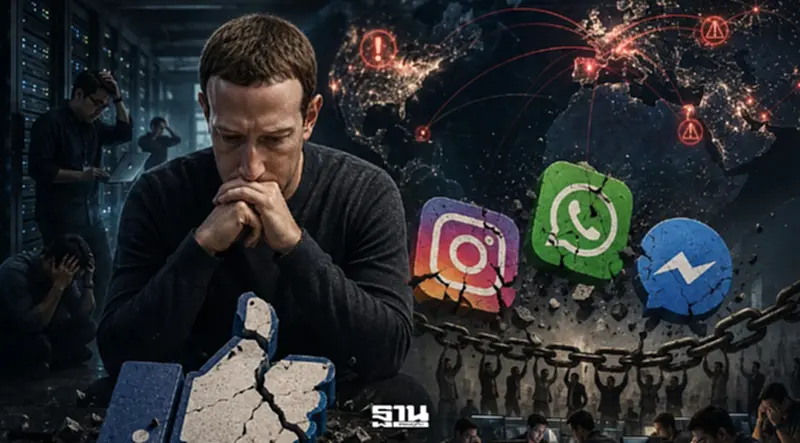 ถอดรหัส Facebook ล่มสะเทือนโลก สัญญาณเตือน Meta ลดพนักงาน-ไว้ใจ AI มากไป ถอดรหัส Facebook ล่มสะเทือนโลก สัญญาณเตือน Meta ลดพนักงาน-ไว้ใจ AI มากไป