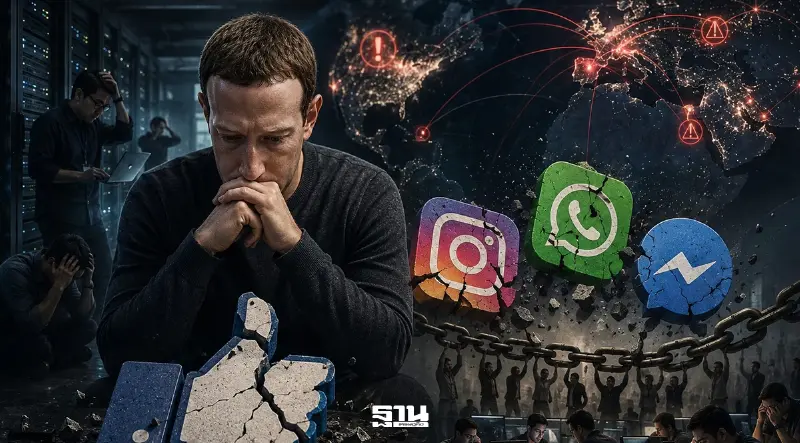 ถอดรหัส Facebook ล่มสะเทือนโลก สัญญาณเตือน Meta ลดพนักงาน-ไว้ใจ AI มากไป ถอดรหัส Facebook ล่มสะเทือนโลก สัญญาณเตือน Meta ลดพนักงาน-ไว้ใจ AI มากไป
