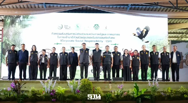 รมว.ทส. เปิด CSR ชูผลงานกองทุนสิ่งแวดล้อม ฉลอง 48 ปี สวนสัตว์เปิดเขาเขียว
