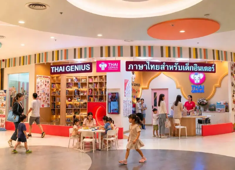 Thai Genius สาขา Central สถาบันสอนภาษาไทยสำหรับเด็กนานาชาติ ออกแบบพื้นที่เรียนรู้แบบ Interactive เปิดรับเด็กอินเตอร์ที่ต้องการเสริมทักษะภาษาไทยควบคู่ทักษะการคิดวิเคราะห์ระดับสากล #ThaiGenius #ภาษาไทยเด็กอินเตอร์ #สถาบันสอนภาษาไทย Thai Genius สาขา Central สถาบันสอนภาษาไทยสำหรับเด็กนานาชาติ ออกแบบพื้นที่เรียนรู้แบบ Interactive เปิดรับเด็กอินเตอร์ที่ต้องการเสริมทักษะภาษาไทยควบคู่ทักษะการคิดวิเคราะห์ระดับสากล #ThaiGenius #ภาษาไทยเด็กอินเตอร์ #สถาบันสอนภาษาไทย