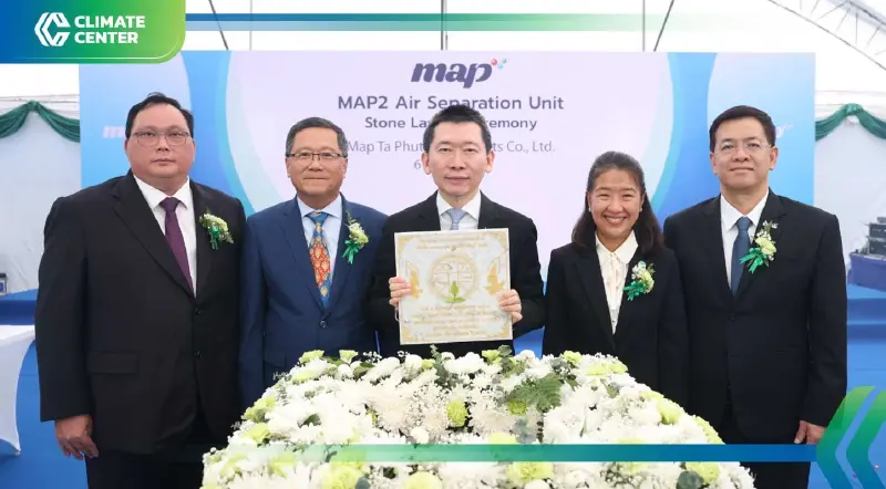 ‘ปตท.-บีไอจี’ ทุ่ม 2 พันล้าน เปิด MAP2 โรงแยกอากาศคาร์บอนต่ำแห่งที่ 2 ของไทย