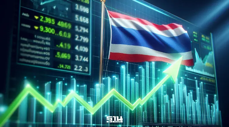 หุ้นไทยไปต่อ ปิดแดบบวก 1,594.79 จุด เม็ดเงินไหลซื้อหุ้นใหญ่ GULF-AOT-SCB-DELTA