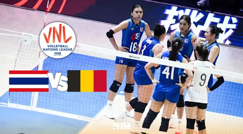 ถ่ายทอดสด วอลเลย์บอลหญิงไทย พบ เบลเยียม VNL 2026 ลิงค์ดูสด LIVE วันนี้ 14.00 น. ถ่ายทอดสด วอลเลย์บอลหญิงไทย พบ เบลเยียม VNL 2026 ลิงค์ดูสด LIVE วันนี้ 14.00 น.