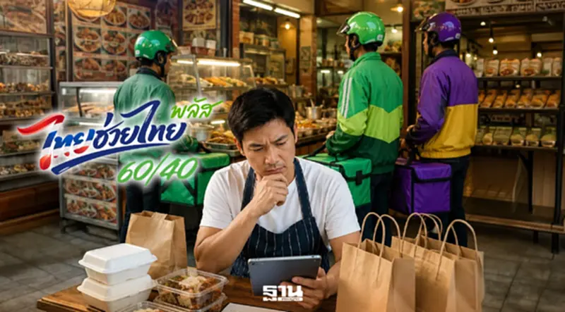 ร้านอาหารเช็กด่วน 5 เรื่อง ก่อนเลือก ร่วม Food Delivery โครงการ “ไทยช่วยไทยพลัส” ร้านอาหารเช็กด่วน 5 เรื่อง ก่อนเลือก ร่วม Food Delivery โครงการ “ไทยช่วยไทยพลัส”