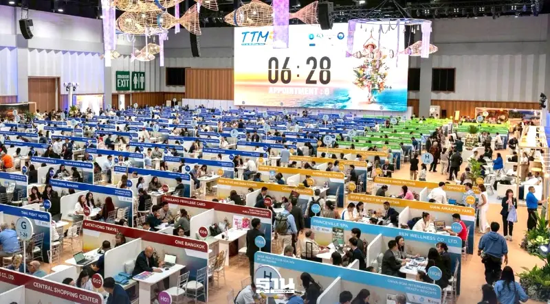 ปิดฉาก TTM+2026 ปิดดีลเจรจาธุรกิจ 1.5 หมื่นนัด เงินสะพัดท่องเที่ยว 5,000 ล้าน ปิดฉาก TTM+2026 ปิดดีลเจรจาธุรกิจ 1.5 หมื่นนัด เงินสะพัดท่องเที่ยว 5,000 ล้าน
