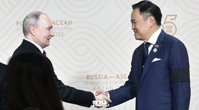 อนุทิน พบ 'ปูติน' ประกาศเวทีอาเซียน-รัสเซีย พร้อมรับมือความท้าทายโลก