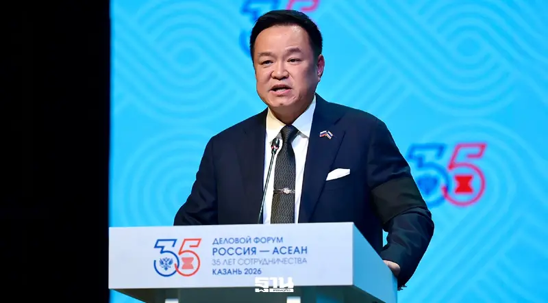 นายอนุทิน ชาญวีรกูล นายกรัฐมนตรีและรัฐมนตรีว่าการกระทรวงมหาดไทย เดินทางเยือนรัสเซีย
