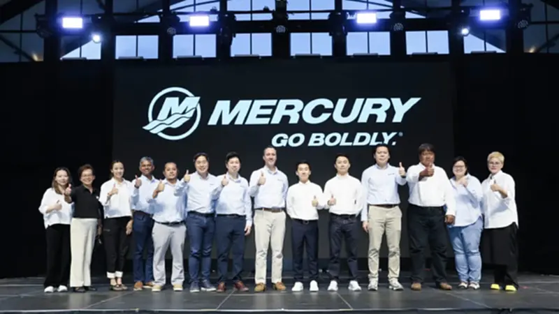 ผู้บริหาร Motor Field Marine และ Mercury Marine ร่วมฉลองความสำเร็จการแต่งตั้ง Exclusive Distributor รายเดียวในไทย ผู้บริหาร Motor Field Marine และ Mercury Marine ร่วมฉลองความสำเร็จการแต่งตั้ง Exclusive Distributor รายเดียวในไทย