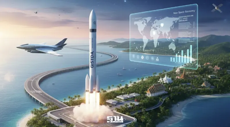 เปิดโรดแมป 10 ปี "ท่าอวกาศยานไทย" ดัน PPP ปักหมุดฮับเศรษฐกิจอวกาศอาเซียน เปิดโรดแมป 10 ปี "ท่าอวกาศยานไทย" ดัน PPP ปักหมุดฮับเศรษฐกิจอวกาศอาเซียน