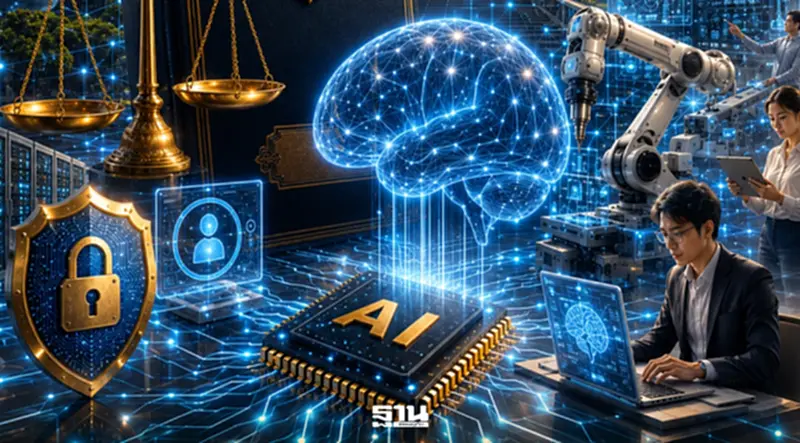 รัฐบาล ลุยผลักดันร่างพ.ร.บ.ว่าด้วยปัญญาประดิษฐ์ AI เป็นครั้งแรกของประเทศ รัฐบาล ลุยผลักดันร่างพ.ร.บ.ว่าด้วยปัญญาประดิษฐ์ AI เป็นครั้งแรกของประเทศ