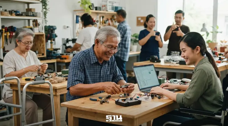 เปิดโมเดลรัฐบาล เร่งจ้างงานคนพิการ-ผู้สูงอายุ ฝ่าวิกฤตสังคมสูงวัย ขาดแรงงาน