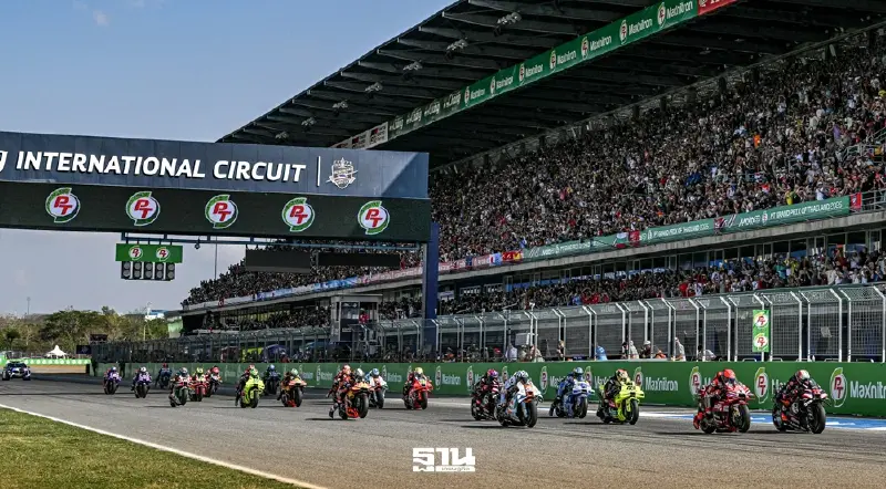 “MotoGP” เลือก ไทย เจ้าภาพสนามเปิดฤดูกาลศึก"ไทยแลนด์ กรังด์ปรีซ์ 2027" “MotoGP” เลือก ไทย เจ้าภาพสนามเปิดฤดูกาลศึก"ไทยแลนด์ กรังด์ปรีซ์ 2027"