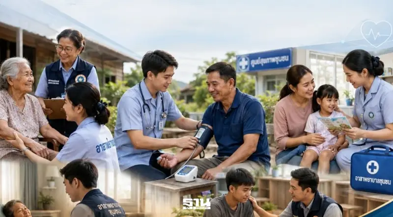 สาธารณสุข เปิดรับสมัคร 'อาสาพยาบาลชุมชน' รุ่นแรก 7,256 อัตรา
