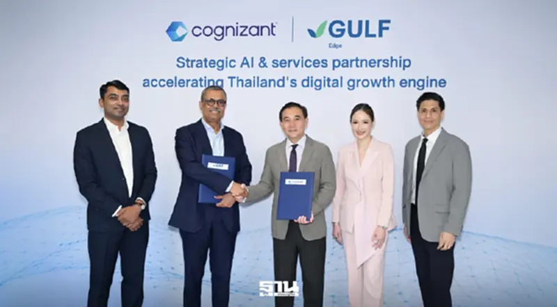 กัลฟ์ เอดจ์ ผนึกค็อกนิแซนท์ ปั้นโครงสร้างพื้นฐาน AI ดันไทยสู่ AI Hub อาเซียน กัลฟ์ เอดจ์ ผนึกค็อกนิแซนท์ ปั้นโครงสร้างพื้นฐาน AI ดันไทยสู่ AI Hub อาเซียน