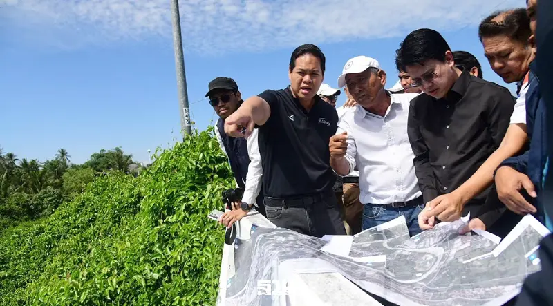 “สรรเพชญ”สั่งเร่งขุดลอกคลองสะกอม–คลองตูหยงแก้น้ำท่วมซ้ำซากจะนะ–เทพา