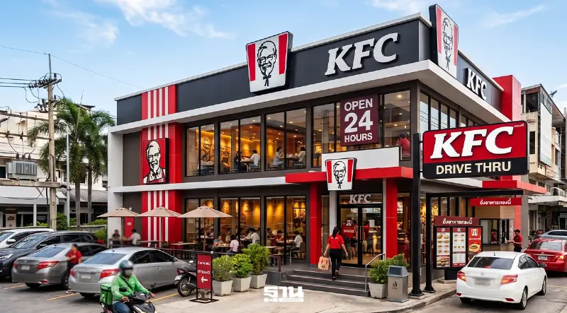 สื่อนอกตีข่าว 'ไทยเบฟ' เล็งขายสิทธิ์แฟรนไชส์ 'KFC' ในไทย สื่อนอกตีข่าว 'ไทยเบฟ' เล็งขายสิทธิ์แฟรนไชส์ 'KFC' ในไทย