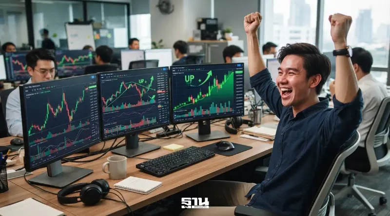 หุ้นไทยเด้ง 21.01 จุด ยืนเหนือเส้น 1,600 จุด รับแรงหนุนทุนต่างชาติไหลเข้า หุ้นไทยเด้ง 21.01 จุด ยืนเหนือเส้น 1,600 จุด รับแรงหนุนทุนต่างชาติไหลเข้า