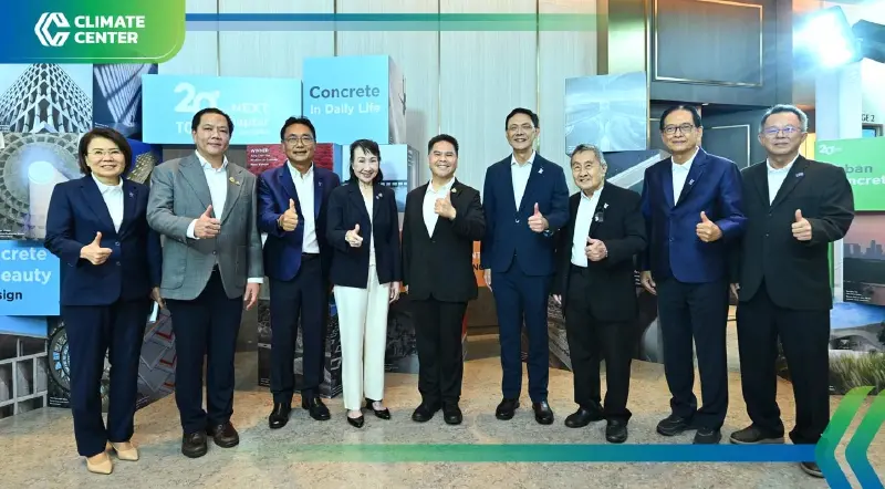 อุตฯ ปูนซีเมนต์ไทยลดคาร์บอน 3.8 ล้านตัน เร็วกว่าเป้า NDC หนุน Net Zero 2050
