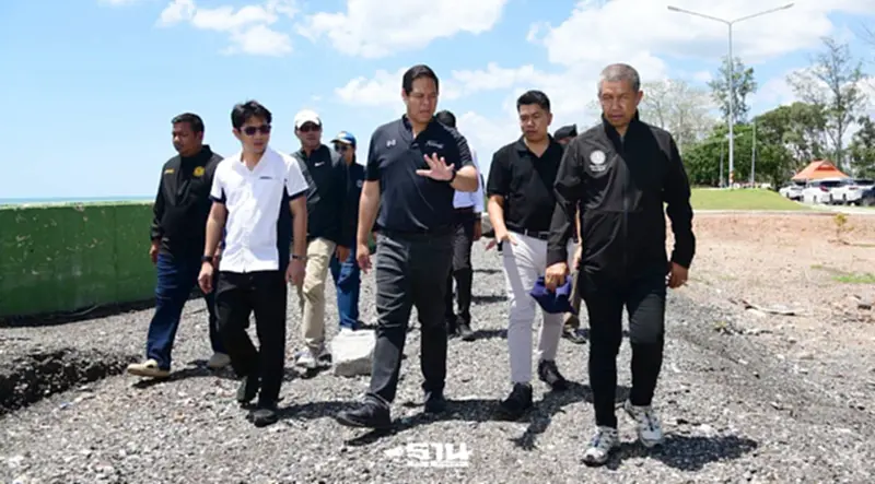 “สรรเพชญ” ลงพื้นที่สงขลา ติดตามปัญหาคลองตูหยง-คลองสะกอมตื้นเขิน มอบกรมเจ้าท่าสำรวจร่องน้ำ วางแผนขุดลอก รับมือฤดูฝน “สรรเพชญ” ลงพื้นที่สงขลา ติดตามปัญหาคลองตูหยง-คลองสะกอมตื้นเขิน มอบกรมเจ้าท่าสำรวจร่องน้ำ วางแผนขุดลอก รับมือฤดูฝน