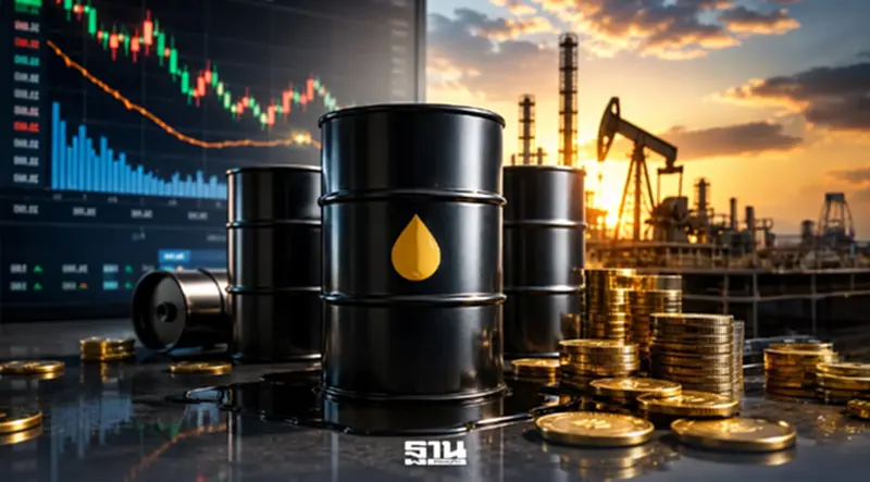 ราคาน้ำมันตลาดโลก WTI ร่วง 3% เบรนท์หลุด 100 เหรียญ นักลงทุนขายทำกำไร รับข่าวเจรจาสันติภาพ ราคาน้ำมันตลาดโลก WTI ร่วง 3% เบรนท์หลุด 100 เหรียญ นักลงทุนขายทำกำไร รับข่าวเจรจาสันติภาพ