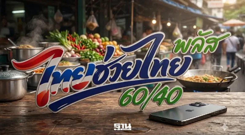 เงินรอบใหม่ไทยช่วยไทพลัส 60/40 เข้า 1 ส.ค. บนเป๋าตัง อัปเดตวิธีใช้จ่าย เงินรอบใหม่ไทยช่วยไทพลัส 60/40 เข้า 1 ส.ค. บนเป๋าตัง อัปเดตวิธีใช้จ่าย