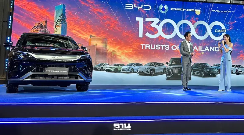 BYD เปิดตัว SEALION 5 DM-i พร้อมพรีเซ็นเตอร์“หลิง หลิง คอง”