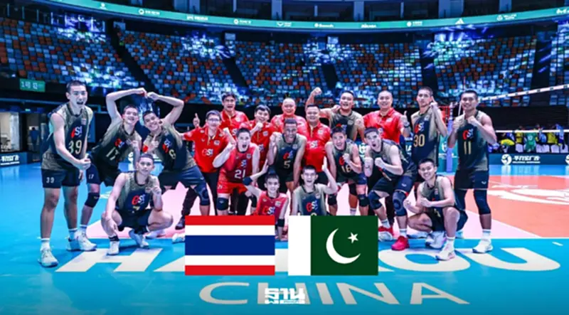LIVE ถ่ายทอดสด 'ไทย vs ปากีสถาน' วอลเลย์บอลชาย AVC U18 วันนี้ 18 ก.ค.69 LIVE ถ่ายทอดสด 'ไทย vs ปากีสถาน' วอลเลย์บอลชาย AVC U18 วันนี้ 18 ก.ค.69