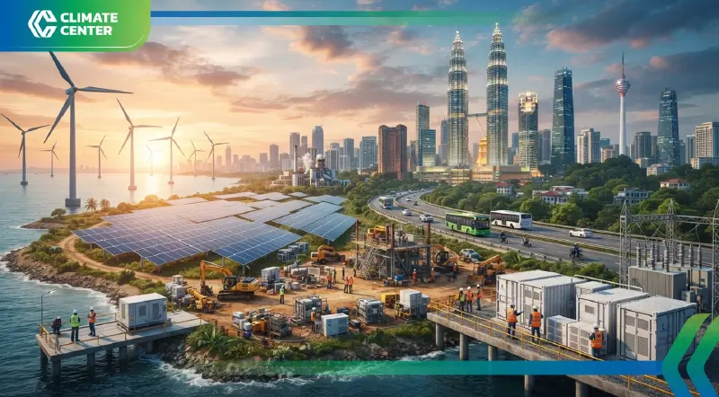 มาเลเซียวางเป้าลดพึ่งพาถ่านหินภายในปี 2044 เร่งลงทุนพลังงานสะอาด
