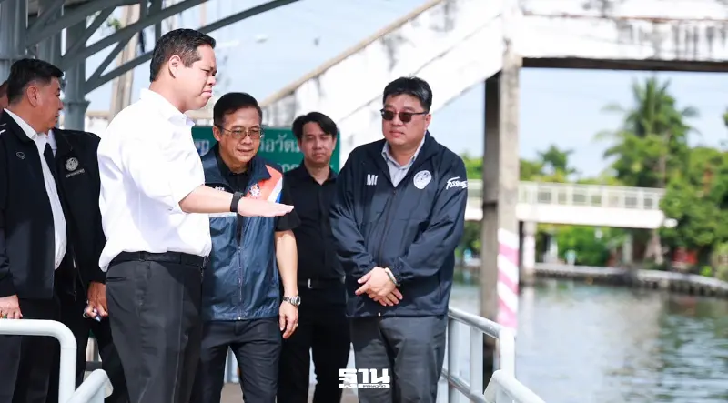 “สรรเพชญ”ดันคมนาคมทางน้ำฟื้นคลองภาษีเจริญ นำร่อง School Boat–Taxi Boat