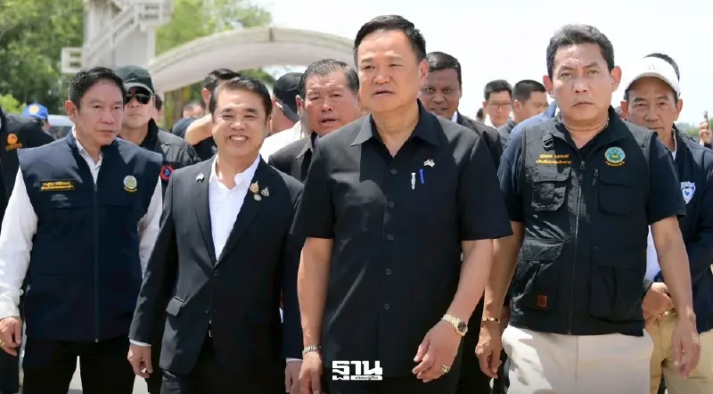 'อนุทิน' เยือนหาดใหญ่ สั่งเร่งฟื้นฟูคลอง ร.1 ยกระดับระบายน้ำหาดใหญ่