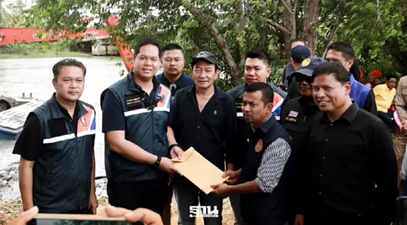 “สรรเพชญ”กำชับเร่งขุดลอกร่องน้ำคลองอู่ตะเภา ป้องกันน้ำท่วมสงขลา “สรรเพชญ”กำชับเร่งขุดลอกร่องน้ำคลองอู่ตะเภา ป้องกันน้ำท่วมสงขลา