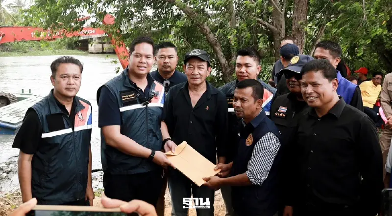“สรรเพชญ”กำชับเร่งขุดลอกร่องน้ำคลองอู่ตะเภา ป้องกันน้ำท่วมสงขลา