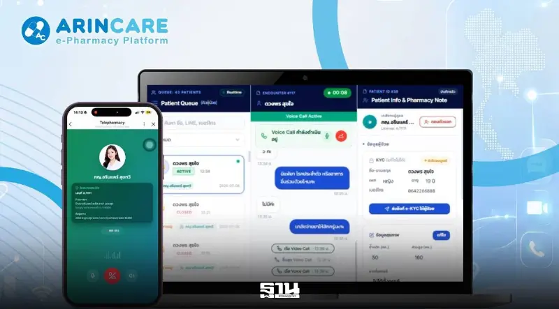 Arincare เปิดตัวระบบเภสัชกรรมทางไกลถูกกฎหมาย