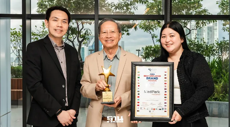 เมดพาร์ค คว้า Asia Best Employer Brand Awards 2026 ชู “คน” หัวใจขับเคลื่อนบริการสุขภาพ