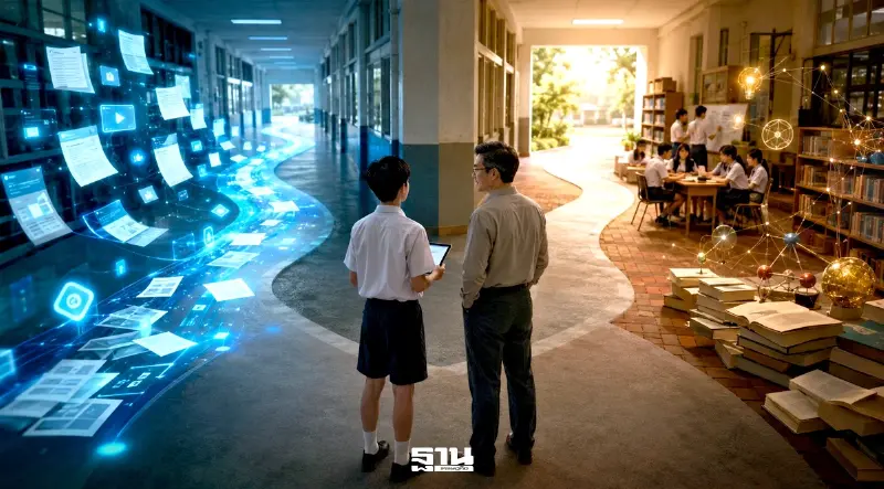 จับตา AI เปลี่ยนการศึกษาไทย จี้ปรับวิธีสอน-สอบ วัดผลเด็กให้คิดเป็น