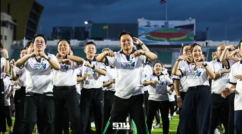 ‘อนุทิน’ ปลุกคนไทยออกกำลัง ชู 74 วัน 74 ล้านแคลอรี ดันห่างไกล NCDs