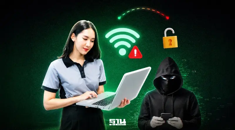 Wi-Fi สาธารณะฟรี อาจไม่ได้ "ฟรี" อย่างที่คิด มิจฉาชีพจ้องฉกข้อมูล
