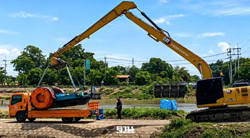 กรมชลฯ ลุยกำจัดวัชพืช เปิดทางน้ำ พร้อมติดตั้งเครื่องสูบน้ำ รับมือฝนทั่วประเทศ กรมชลฯ ลุยกำจัดวัชพืช เปิดทางน้ำ พร้อมติดตั้งเครื่องสูบน้ำ รับมือฝนทั่วประเทศ