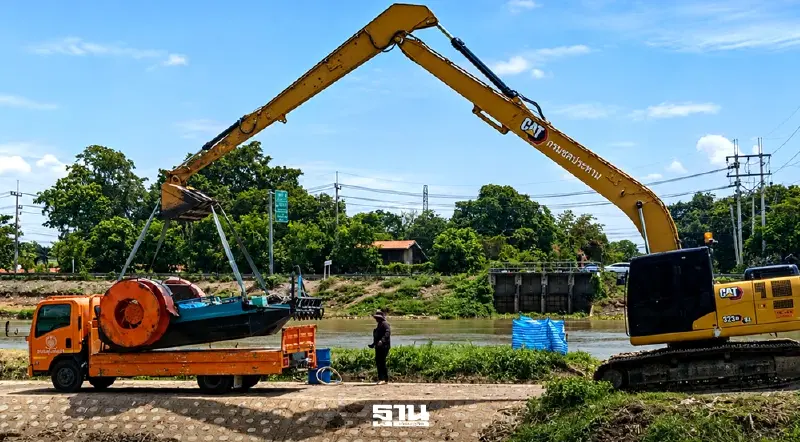 กรมชลฯ ลุยกำจัดวัชพืช เปิดทางน้ำ พร้อมติดตั้งเครื่องสูบน้ำ รับมือฝนทั่วประเทศ กรมชลฯ ลุยกำจัดวัชพืช เปิดทางน้ำ พร้อมติดตั้งเครื่องสูบน้ำ รับมือฝนทั่วประเทศ