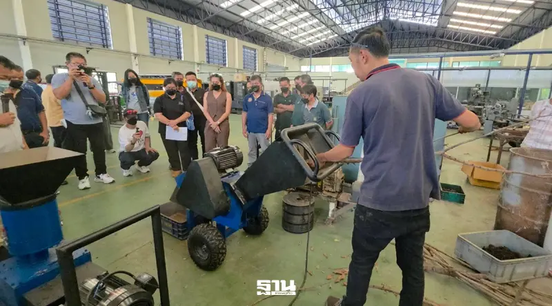 ลำพูนเดินหน้าลด PM2.5 เปลี่ยนเศษวัสดุการเกษตรเป็นเชื้อเพลิงชีวมวล