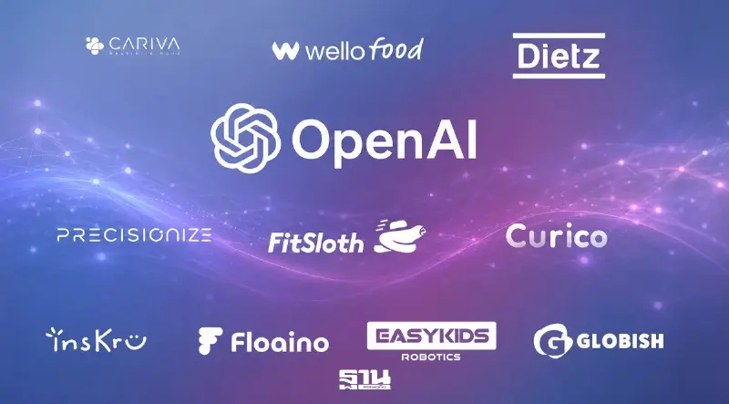 OpenAI จับมือ อว. ปั้น 10 สตาร์ทอัพไทย ดัน Dietz เฮลท์เทคสู่ตลาดโลก OpenAI จับมือ อว. ปั้น 10 สตาร์ทอัพไทย ดัน Dietz เฮลท์เทคสู่ตลาดโลก