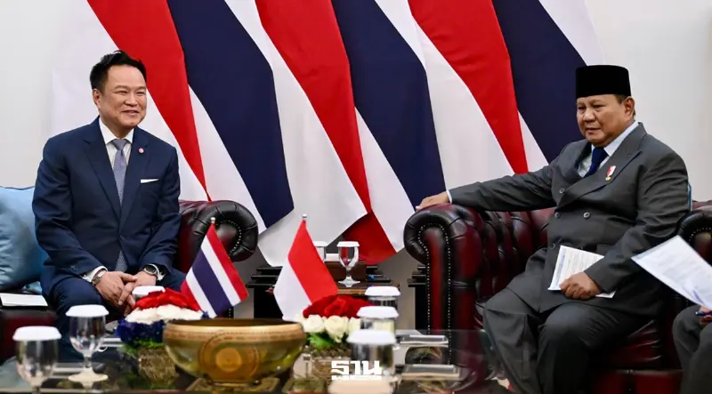 นายกฯ อนุทิน จับมือ ปธน.ปราโบโว ยกระดับหุ้นส่วนไทย–อินโดนีเซีย นายกฯ อนุทิน จับมือ ปธน.ปราโบโว ยกระดับหุ้นส่วนไทย–อินโดนีเซีย