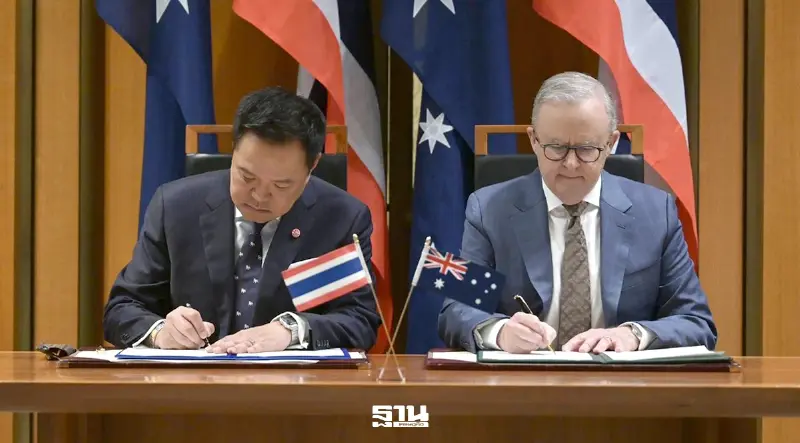 ‘อนุทิน-แอลบาเนซี’ เซ็น 2 ดีลใหญ่ การค้า-ปราบสแกมเมอร์ ซึ้งไทยส่ง Jet Fuel