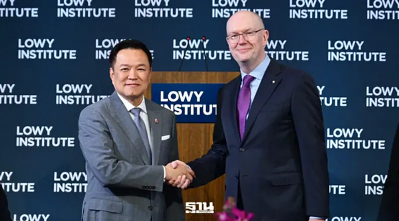 นายกฯ โชว์วิสัยทัศน์เวที Lowy ย้ำไทย 'ไม่เลือกข้างแต่ต้องมีทางเลือก' นายกฯ โชว์วิสัยทัศน์เวที Lowy ย้ำไทย 'ไม่เลือกข้างแต่ต้องมีทางเลือก'